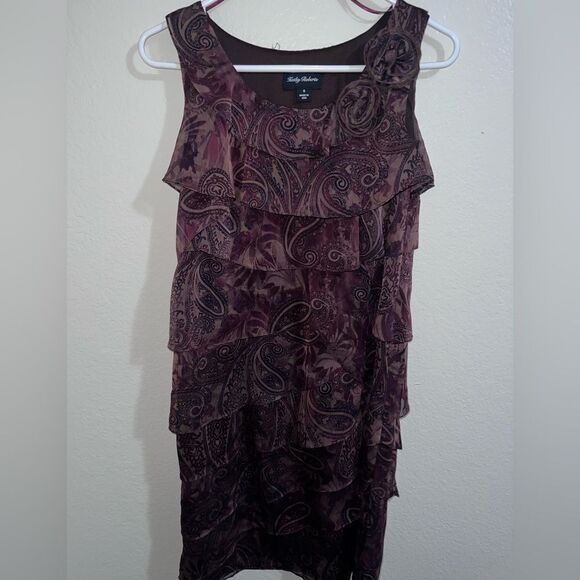NWOT KATHY ROBERTS DRESS SIZE 8 EXCELLENT CONDITION - Picture 1 of 7